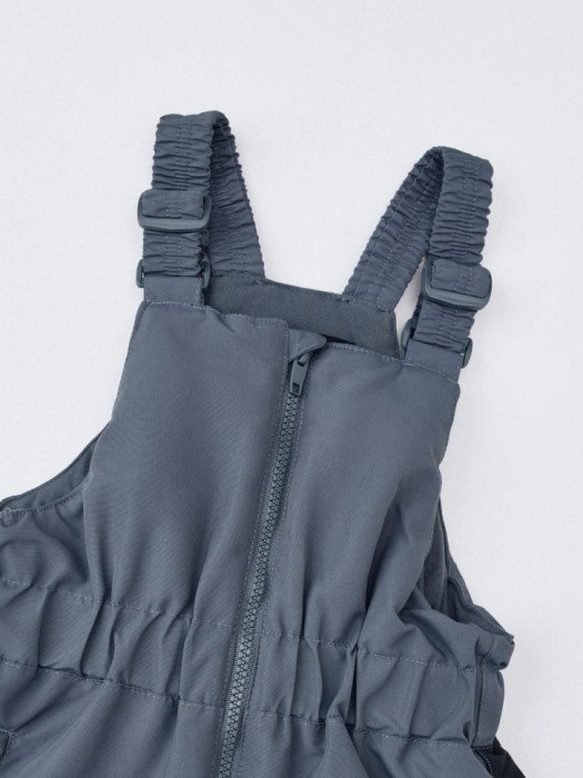 зимний полукомбинезон из технологичной мембранной ткани drytex® детский из синтепона спереди