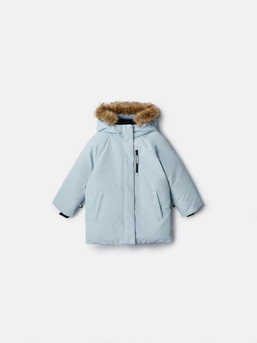 зимняя куртка из технологичной мембранной ткани drytex® для девочек 4640611782160 фотография
