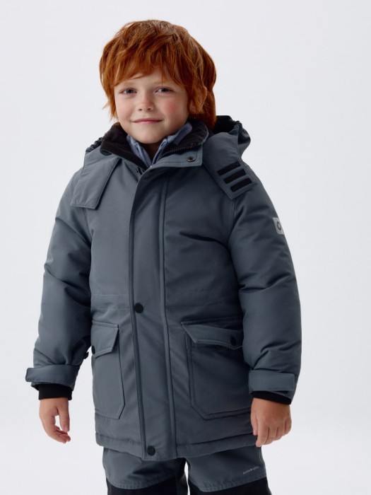зимняя куртка из технологичной мембранной ткани drytex® для мальчиков 4680798432304 фотография