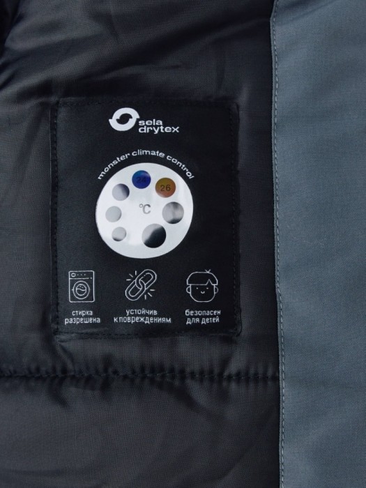 зимняя куртка из технологичной мембранной ткани drytex® для мальчиков универсального стиля с лицевой стороны