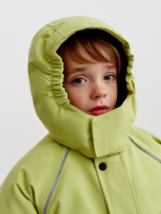 зимняя куртка из технологичной мембранной ткани drytex® для мальчиков по цене 5299 руб вид справа