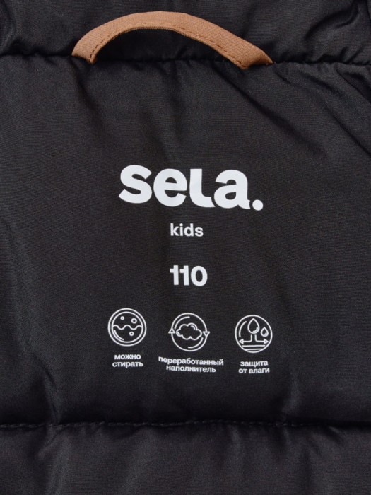 зимняя парка для мальчиков универсального стиля с лицевой стороны