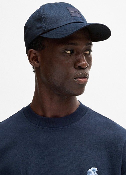 бейсболка мужская derrel-pl  от бренда boss вид слева