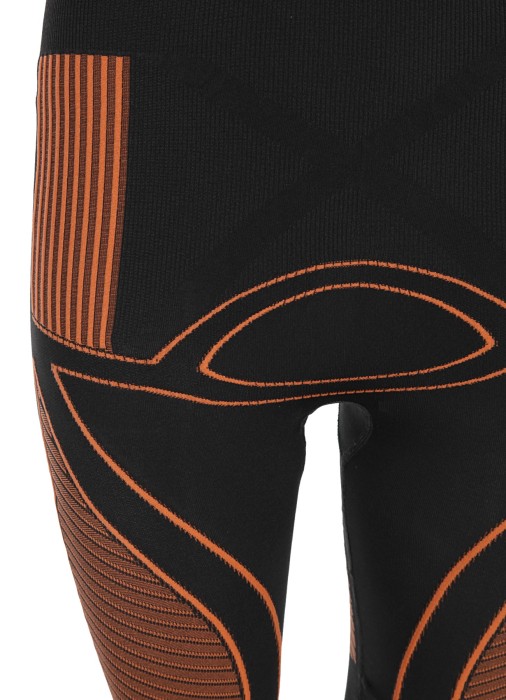 белье: термокальсоны женские pants long acum  для занятий спортом от бренда x-bionic вид слева