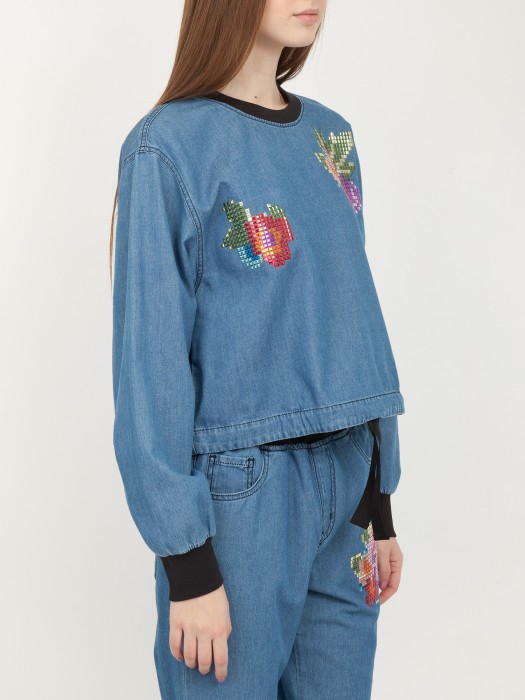 блуза женская blouse  по цене 23200 руб вид справа