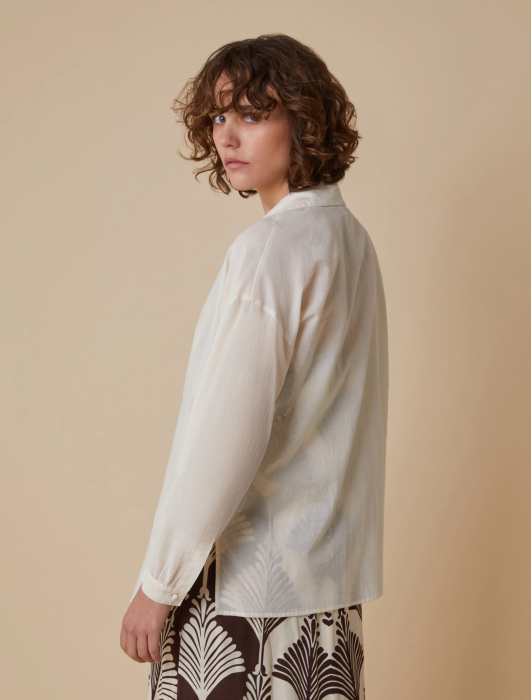 блуза женская gabriel penny black универсального стиля с лицевой стороны