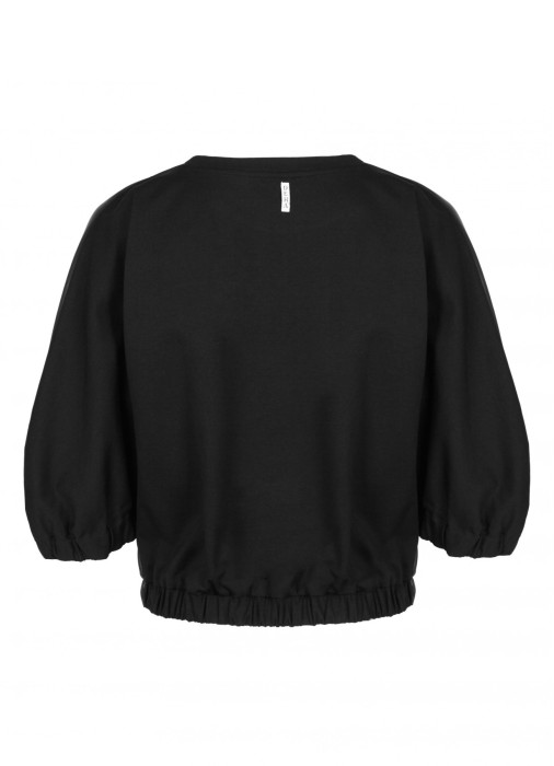 блуза женская pulse  из эко-кожи из проверенных материалов спереди