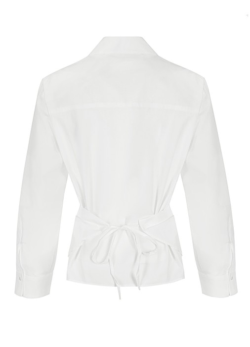 блуза женская rank penny black из италии вид сбоку