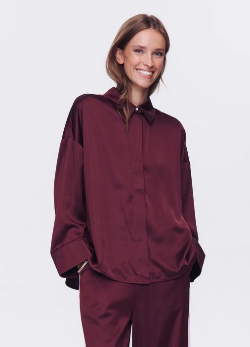 блуза женская santina  из полиэстера спереди