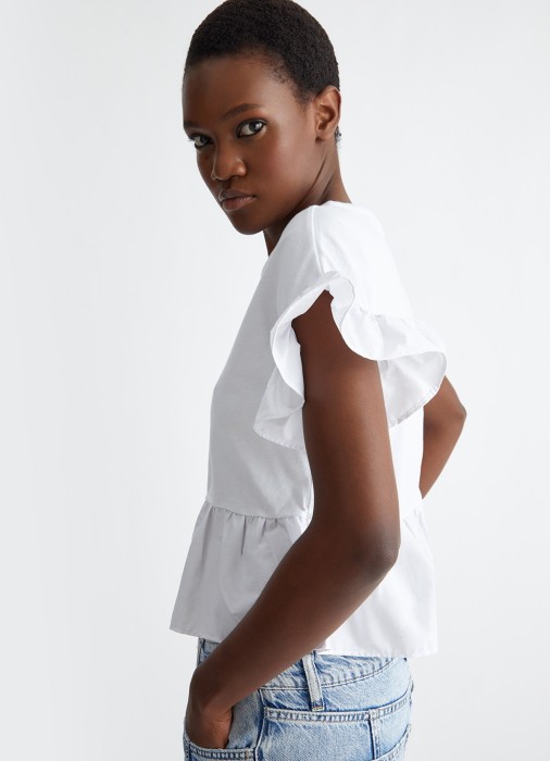 блуза женская t-shirt moda  от бренда liu jo вид слева