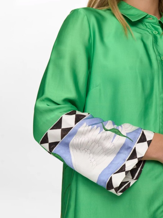 блузка женская adelina shirt  от бренда numph вид слева