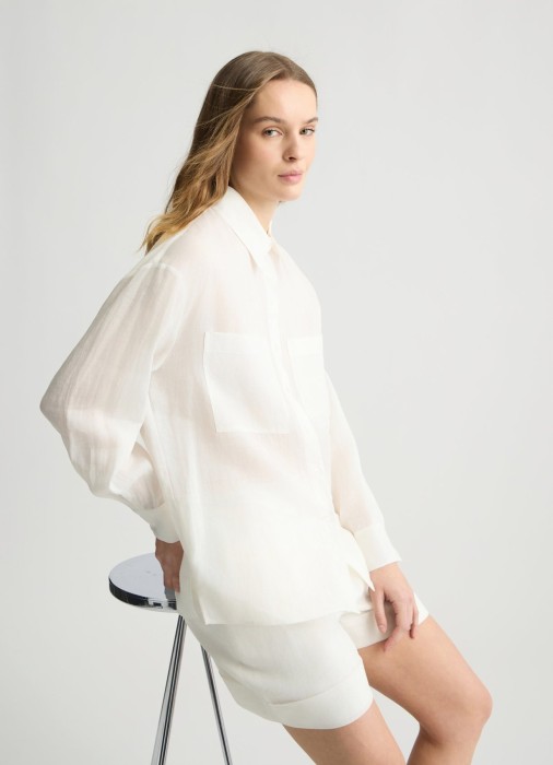 блузка женская camicia ts m/l  от бренда liu jo вид слева