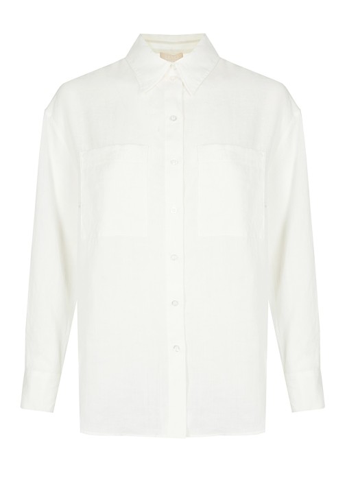 блузка женская camicia ts m/l  классического стиля с лицевой стороны