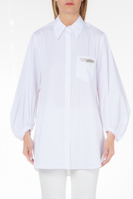 блузка женская camicia  от бренда liu jo вид слева