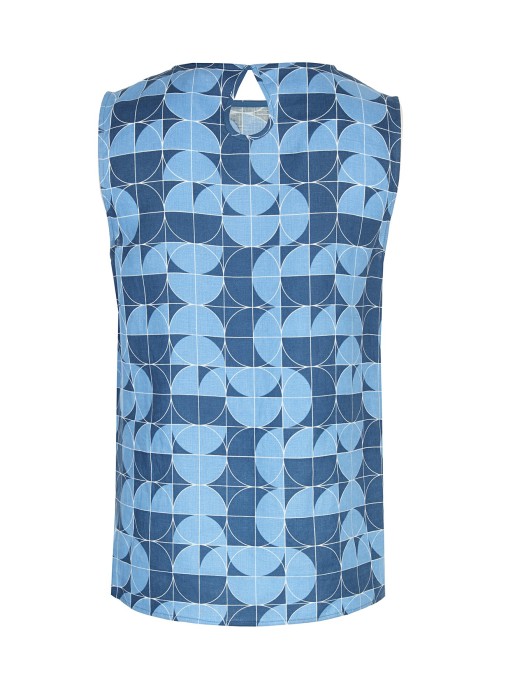 Товар синего цвета с внутренней стороны