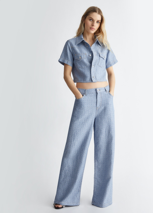 блузка женская jacquard  по цене 26880 руб вид справа