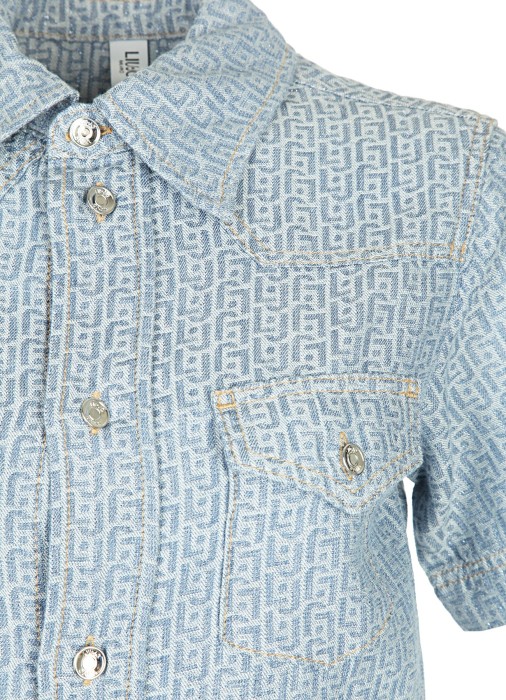 блузка женская jacquard  из италии вид сбоку