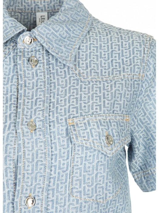 блузка женская jacquard  из италии вид сбоку