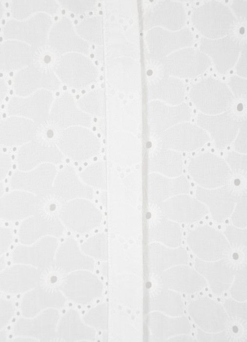 блузка женская lela  из хлопка спереди