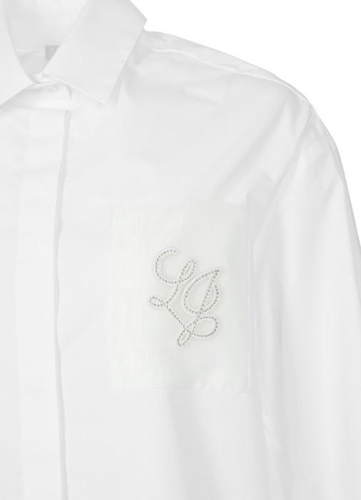 блузка женская logo  от бренда liu jo вид слева