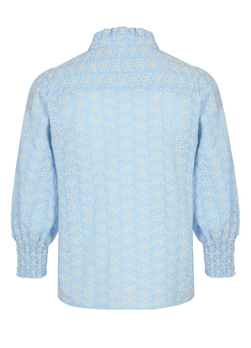 блузка женская nusiva  универсального стиля с лицевой стороны