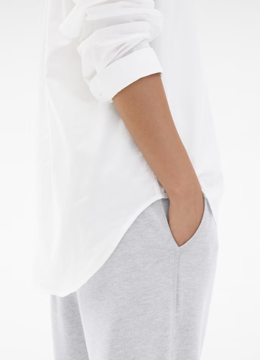 блузка женская poplin classic blouse  из америки вид сбоку