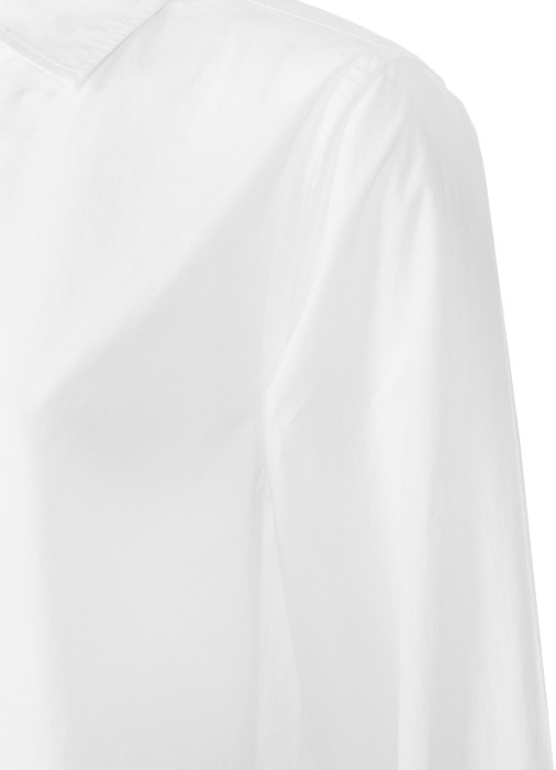 блузка женская poplin classic blouse  из хлопка спереди