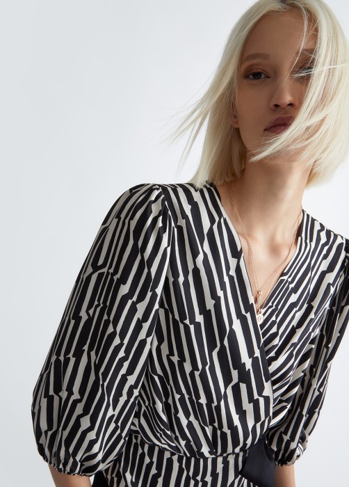 блузка женская ts nav st all  от бренда liu jo вид слева