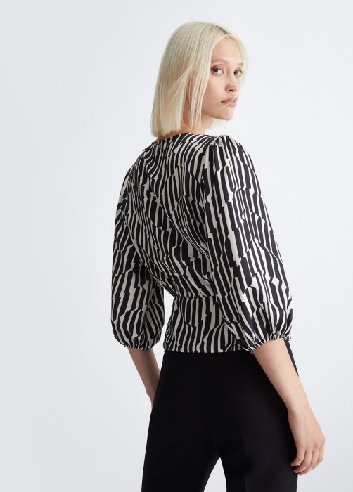 блузка женская ts nav st all  из италии вид сбоку