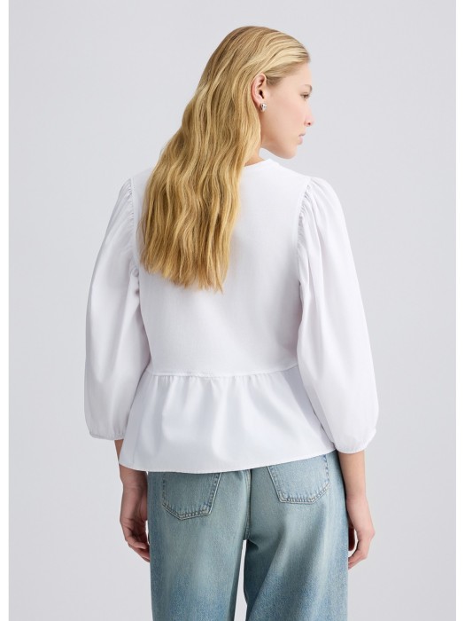 блузка женская tunica jersey  из италии вид сбоку
