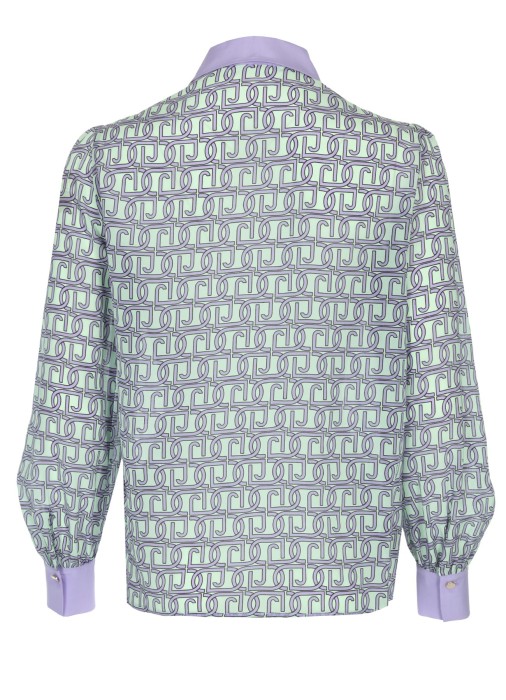 блузка женская  из италии вид сбоку