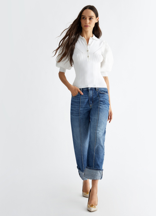 блузка женская  из вискозы спереди