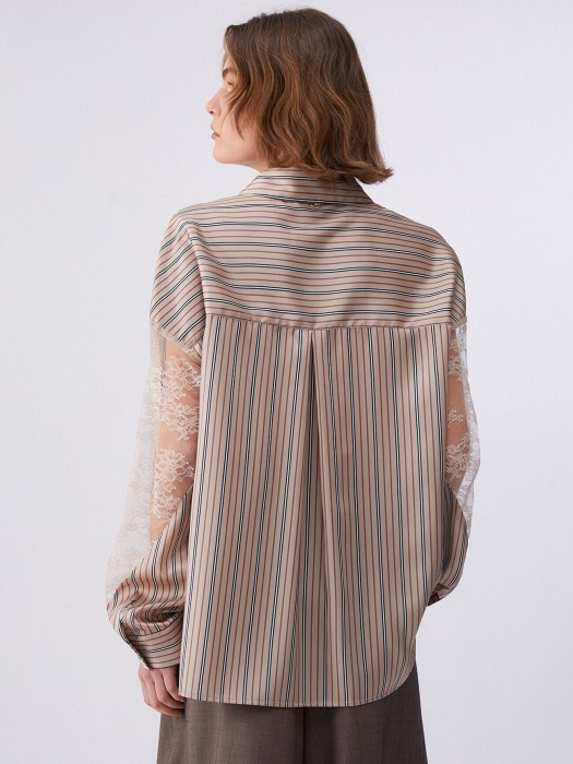 блузка женская  из италии вид сбоку