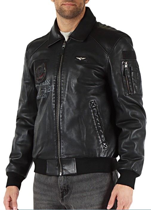 бомбер мужской 36th wing  по цене 103520 руб вид справа