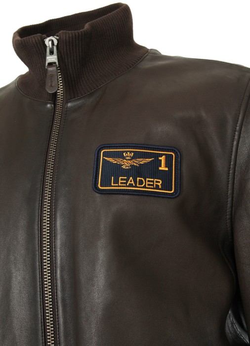 бомбер мужской giubbotto  от бренда aeronautica militare вид слева