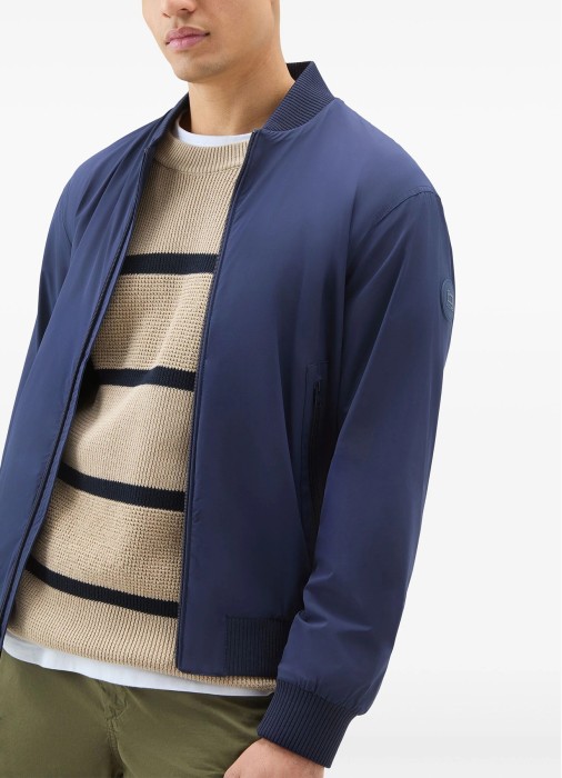 бомбер мужской matt stretch bomber  из америки вид сбоку