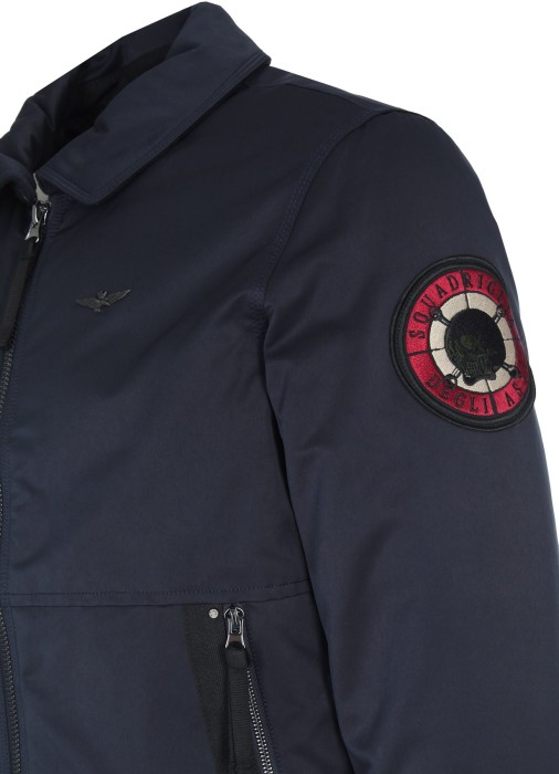 бомбер мужской squadriglia degli assi  от бренда aeronautica militare вид слева