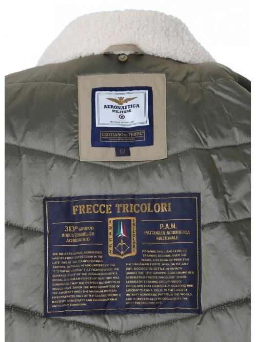 бомбер мужской  от бренда aeronautica militare вид слева