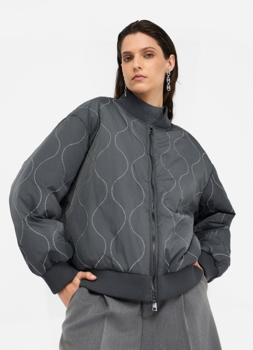 бомбер женский  от бренда liu jo вид слева