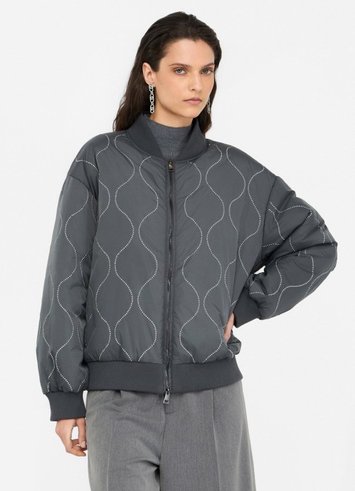 бомбер женский  по цене 33520 руб вид справа