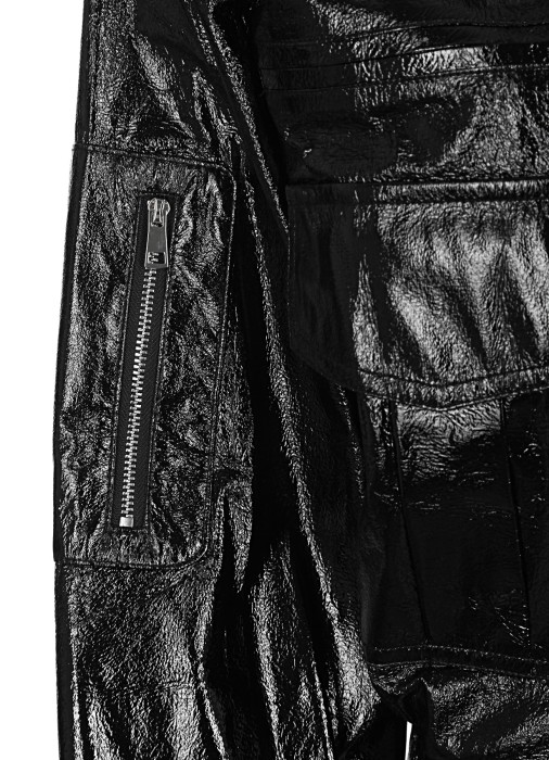 бомбер женский  из америки вид сбоку