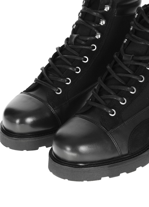 ботинки мужские lace-up  от бренда aeronautica militare вид слева