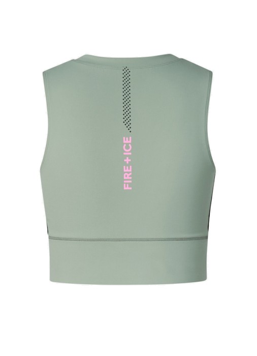 бра спортивный женский caia  из полиамида спереди