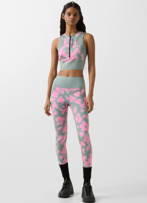 бра спортивный женский celeste  из полиэстера спереди