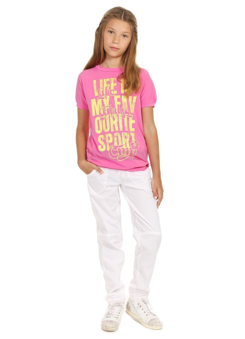 брюки для девочек long pant  от бренда cmp (campagnolo) вид слева