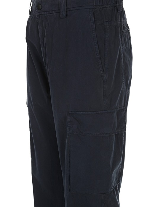 брюки-карго мужские gabardine cargo pant  из америки вид сбоку