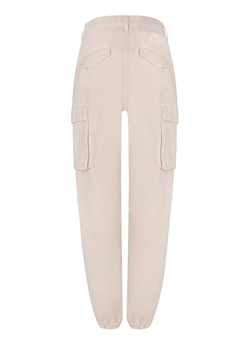 брюки карго женские  jeans из италии вид сбоку