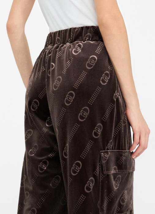 брюки-карго женские  от бренда liu jo вид слева