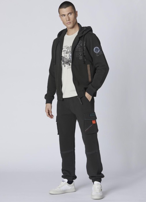 брюки мужские cargo2  от бренда aeronautica militare вид слева