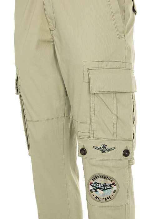 брюки мужские  flying team  от бренда aeronautica militare вид слева